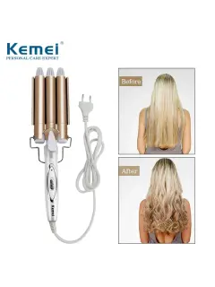 MAQUINA RIZADORA KEMEI ONDAS SIRENA