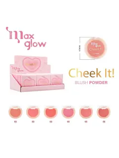 RUBOR EN POLVO MAXGLOW