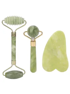 RODILLO FACIAL JADE SET  3 PCS